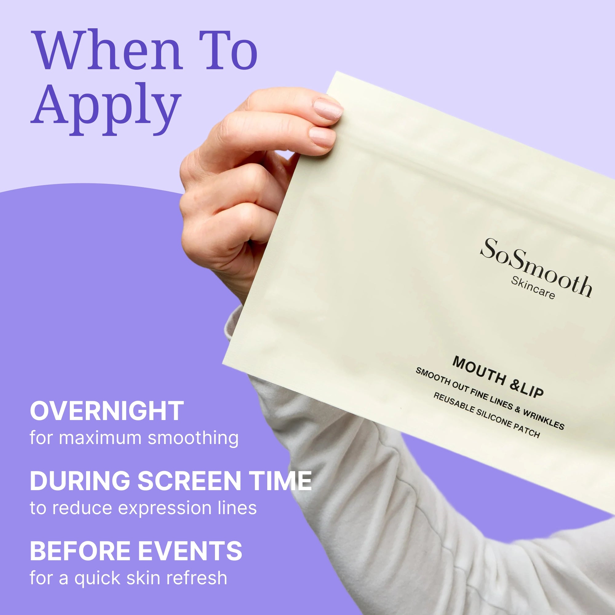 Mouth & Lip Wrinkle Patches