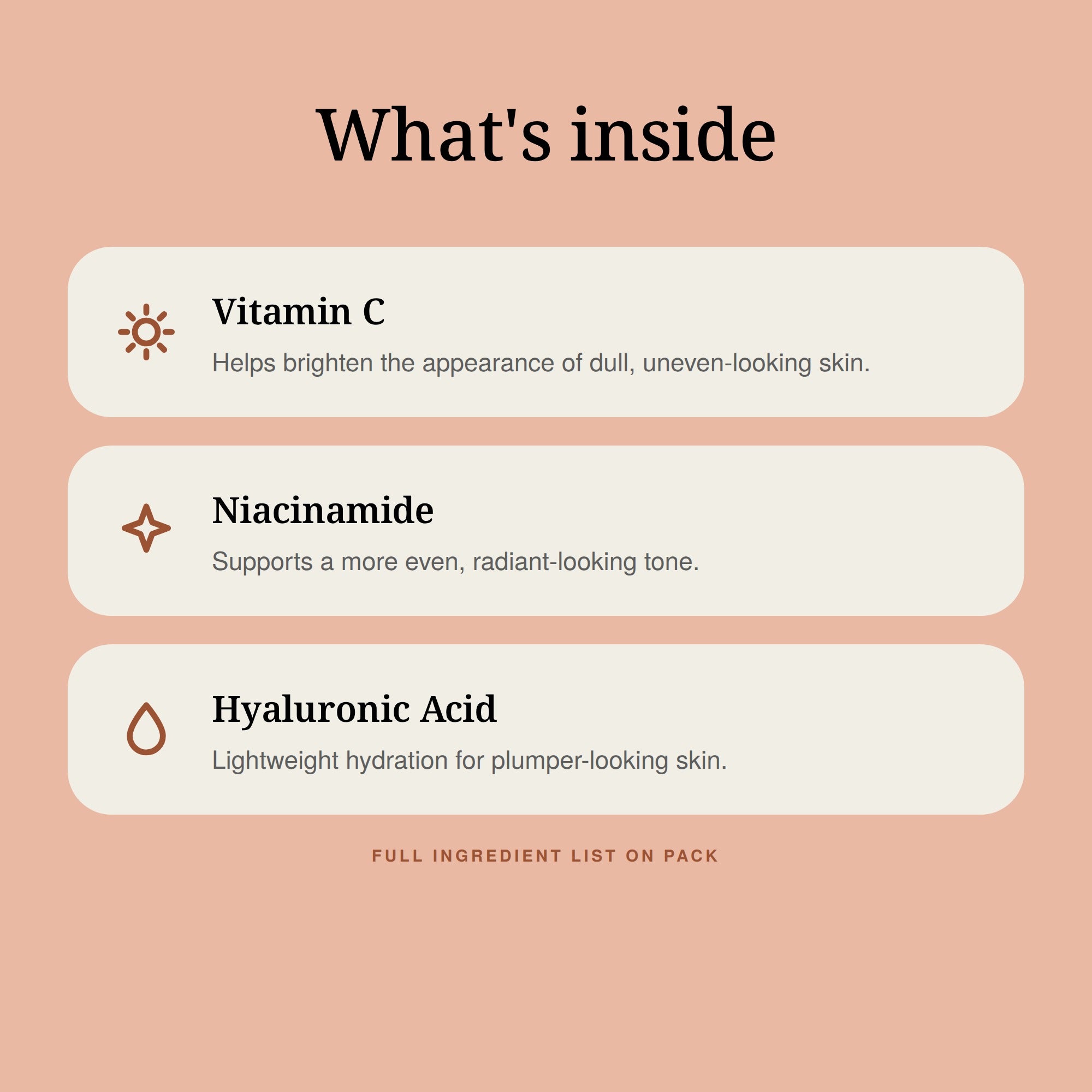 Vitamin C Brightening Sheet Mask