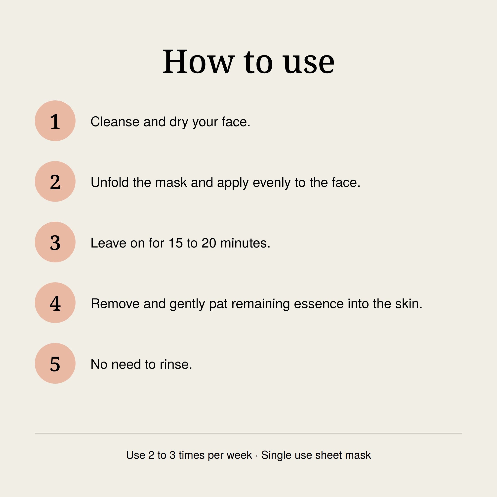 Vitamin C Brightening Sheet Mask