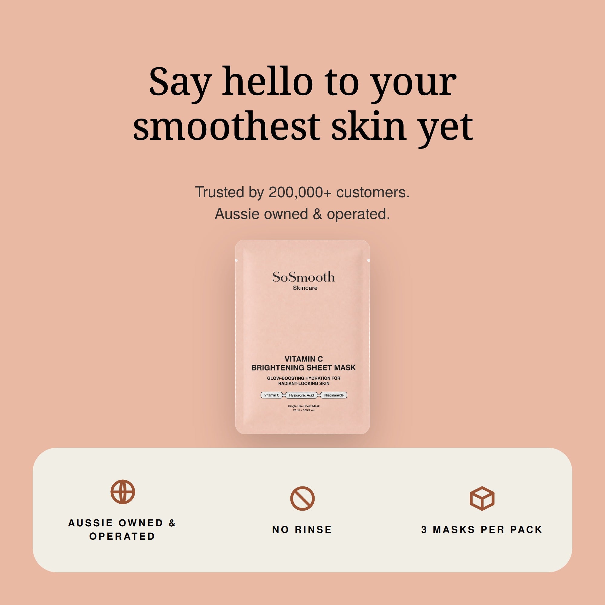 Vitamin C Brightening Sheet Mask